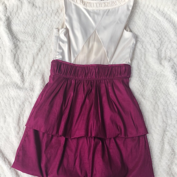 Max & Cleo Cream and Pink Dress - Picture 4 of 4